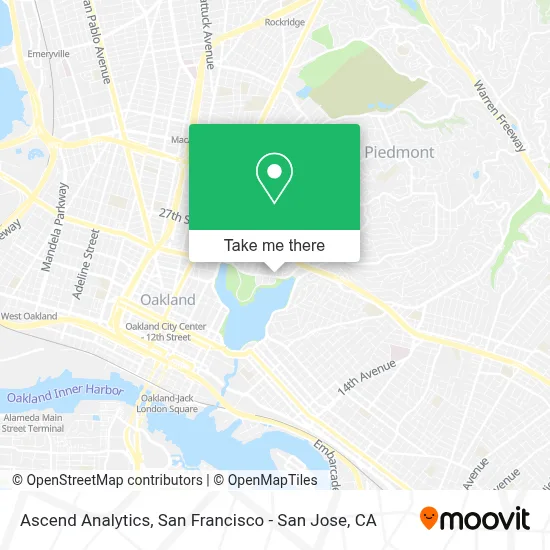 Ascend Analytics map