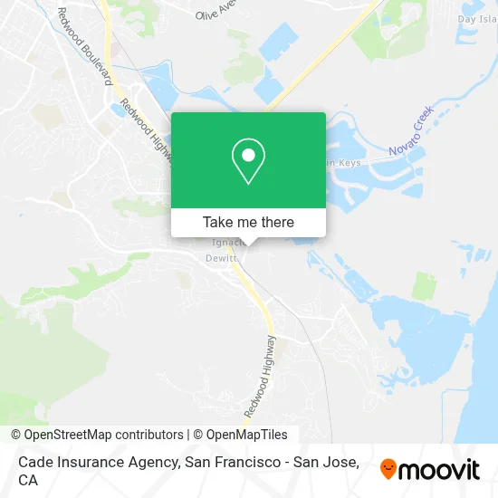 Cade Insurance Agency map