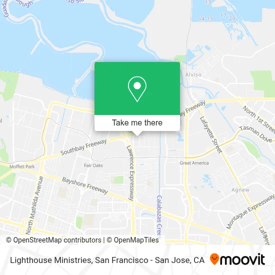 Lighthouse Ministries map