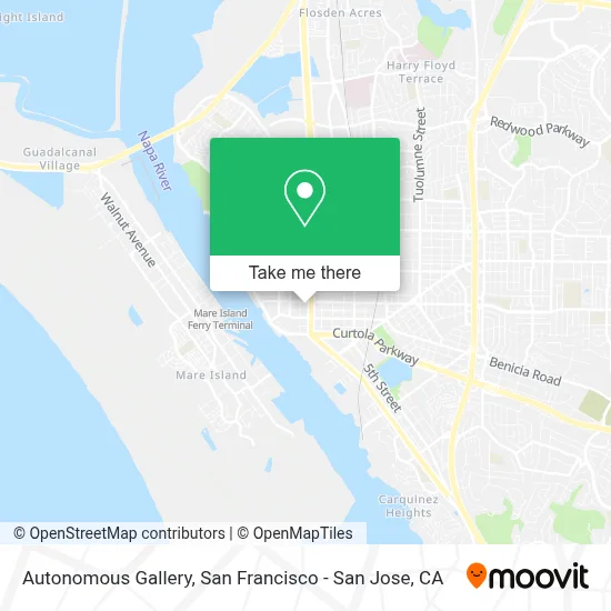Autonomous Gallery map