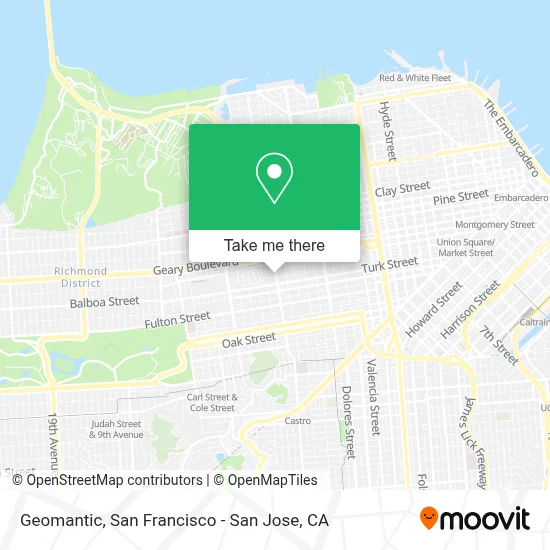 Geomantic map