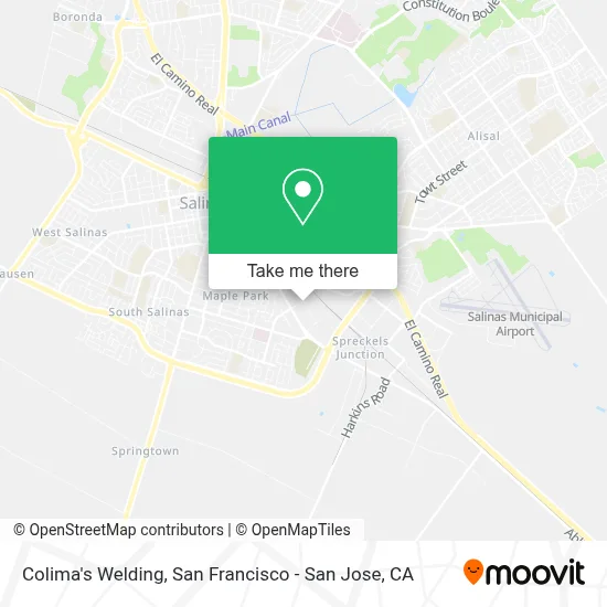 Colima's Welding map