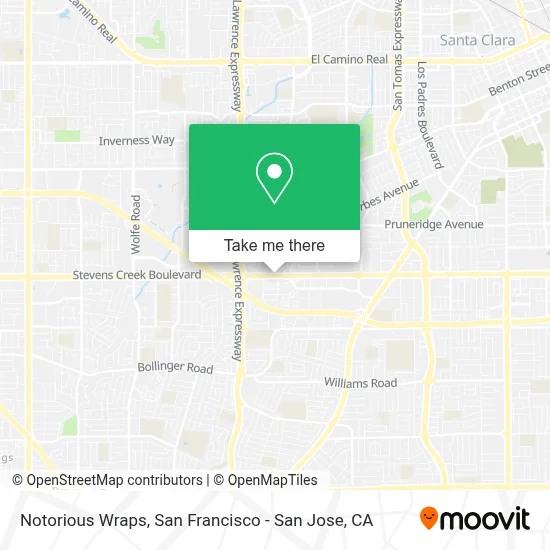 Notorious Wraps map