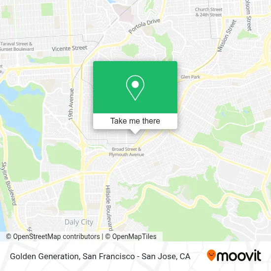 Golden Generation map