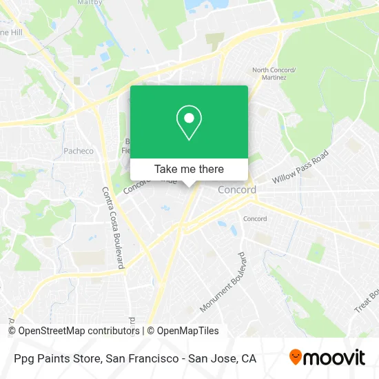 Ppg Paints Store map