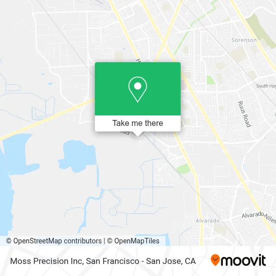 Moss Precision Inc map