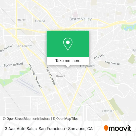3 Aaa Auto Sales map