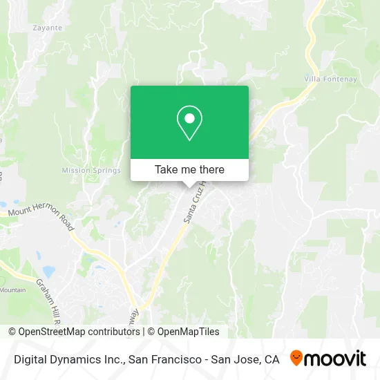 Digital Dynamics Inc. map