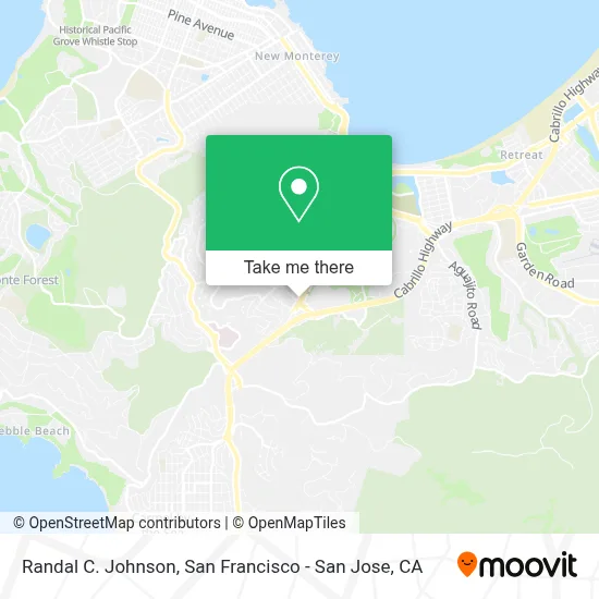 Randal C. Johnson map
