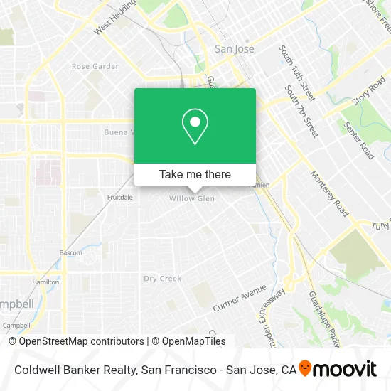 Coldwell Banker Realty map