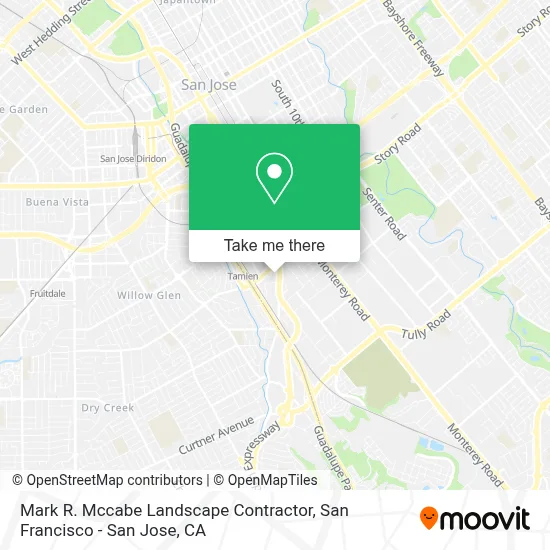 Mark R. Mccabe Landscape Contractor map