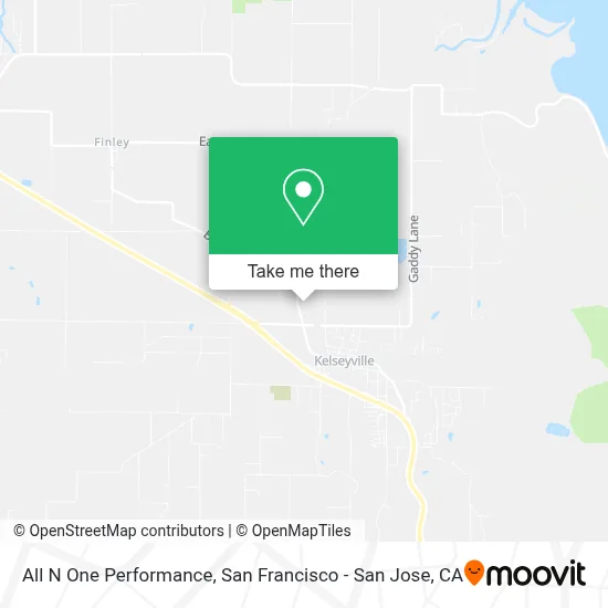 All N One Performance map