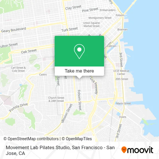 Movement Lab Pilates Studio map