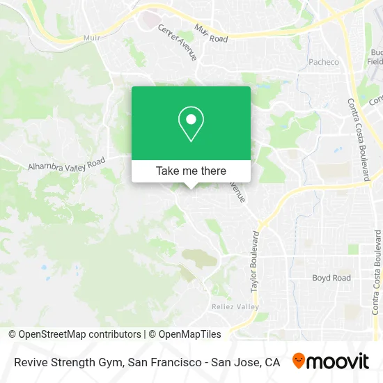 Revive Strength Gym map