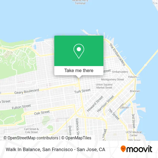 Walk In Balance map