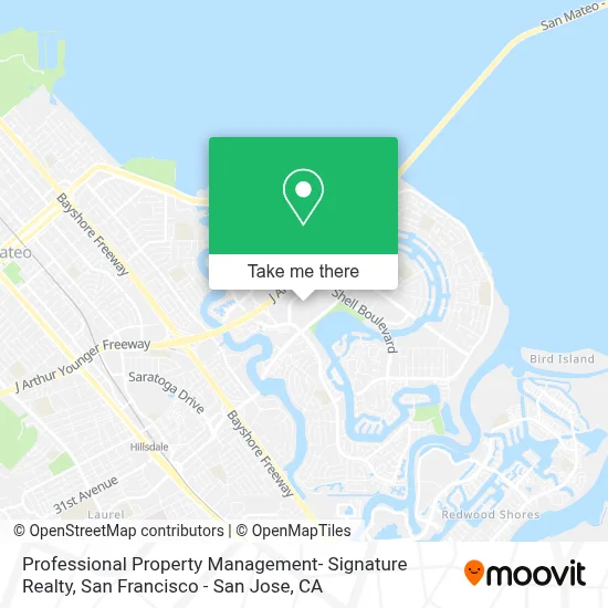 Professional Property Management- Signature Realty map