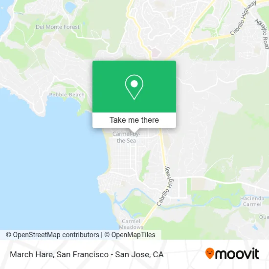 March Hare map