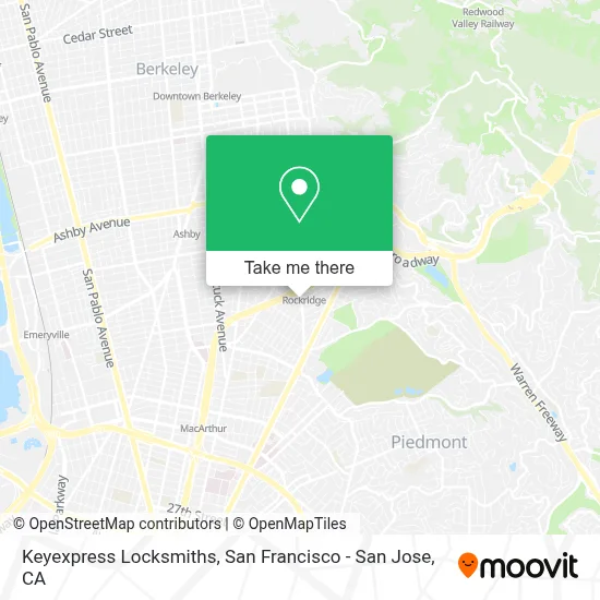 Keyexpress Locksmiths map