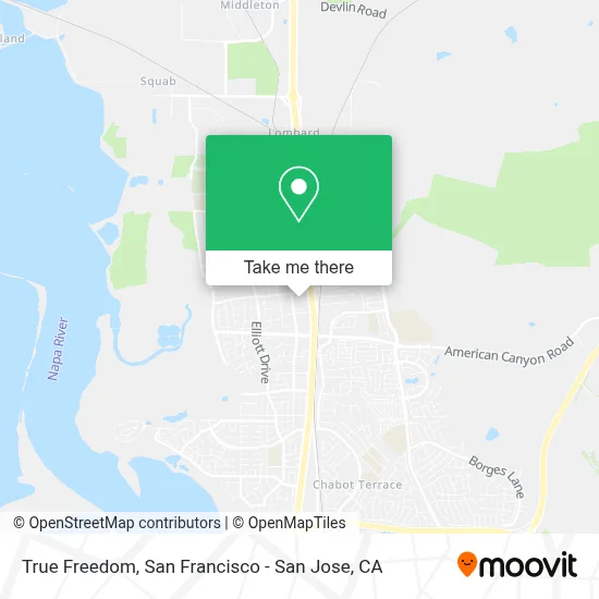 True Freedom map
