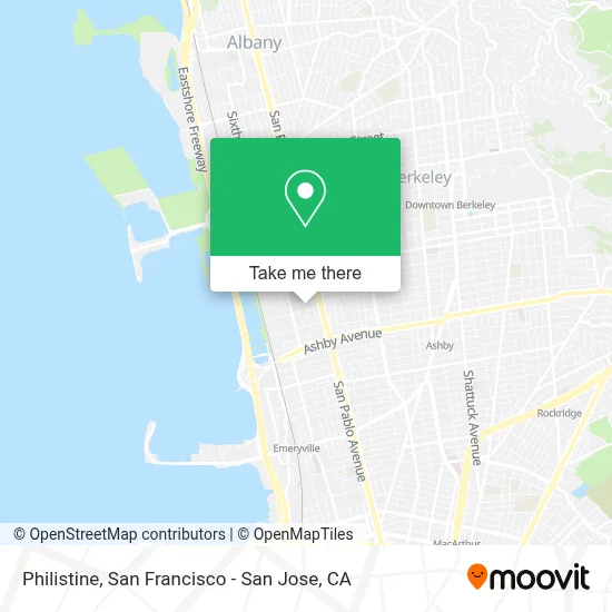 Philistine map