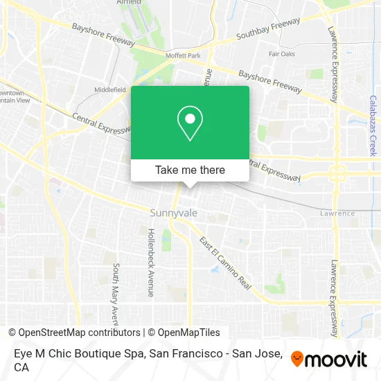Eye M Chic Boutique Spa map
