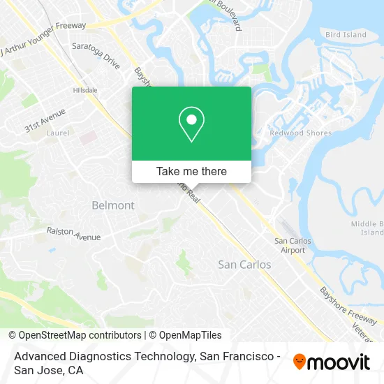 Advanced Diagnostics Technology map