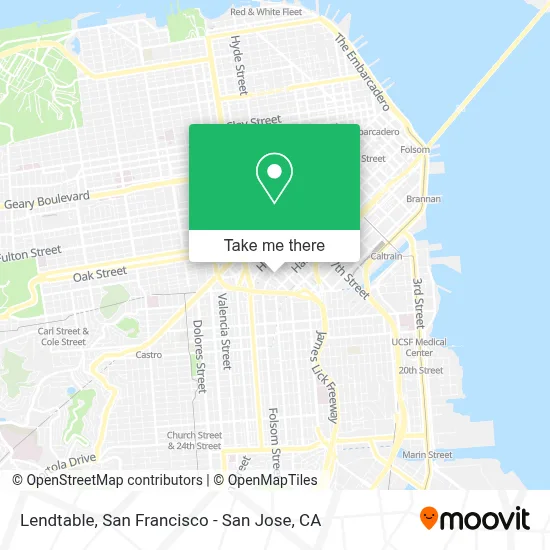 Lendtable map