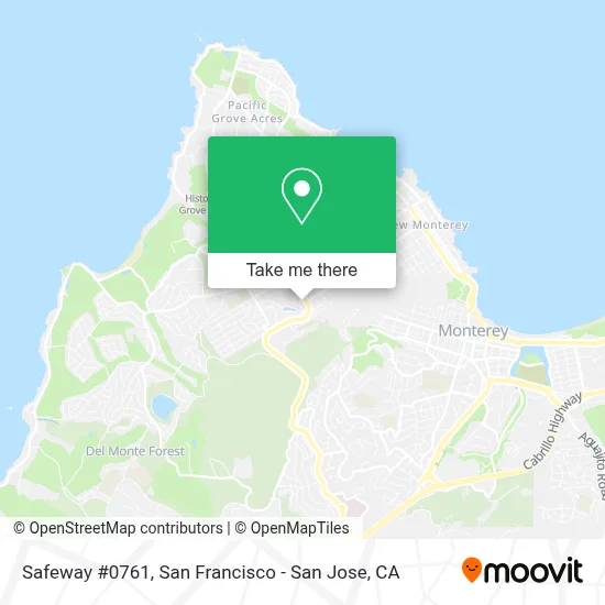 Safeway #0761 map