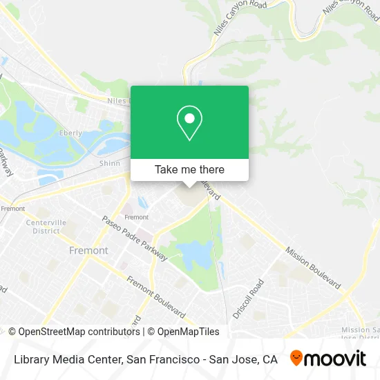 Library Media Center map