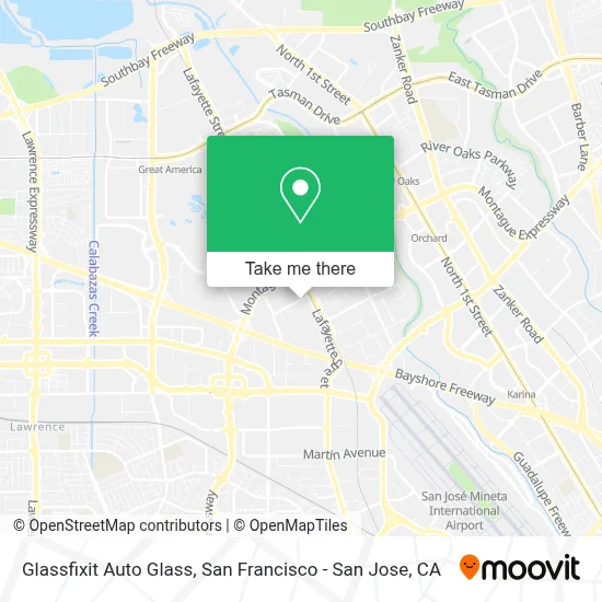 Glassfixit Auto Glass map