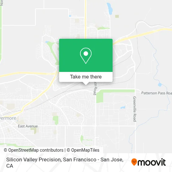 Silicon Valley Precision map