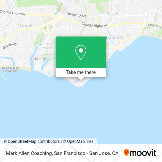 Mark Allen Coaching map