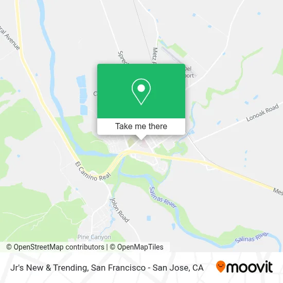 Jr's New & Trending map