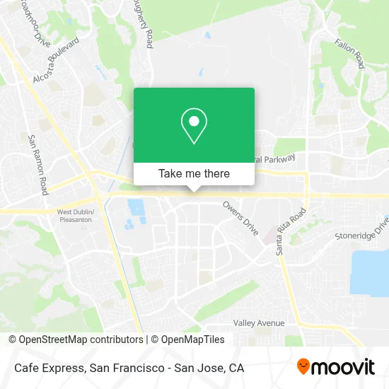 Cafe Express map