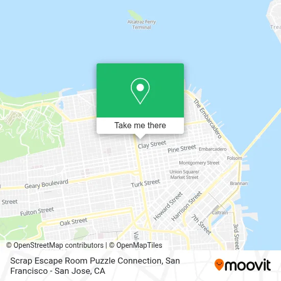 Scrap Escape Room Puzzle Connection map