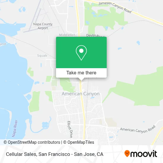 Cellular Sales map