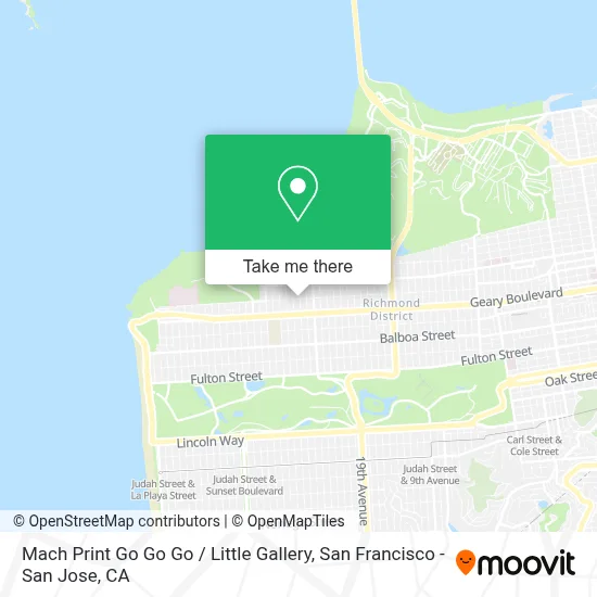 Mach Print Go Go Go / Little Gallery map
