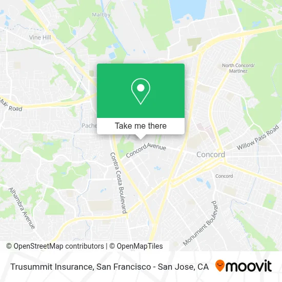 Trusummit Insurance map