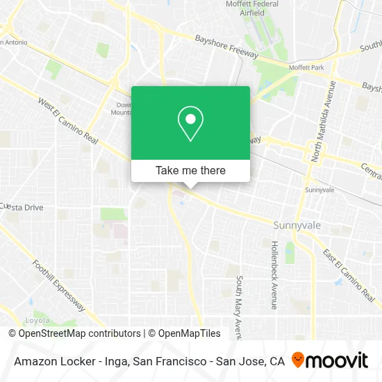 Amazon Locker - Inga map