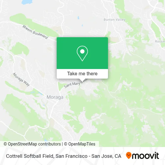 Cottrell Softball Field map