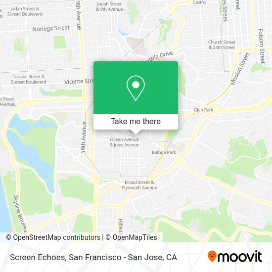 Screen Echoes map