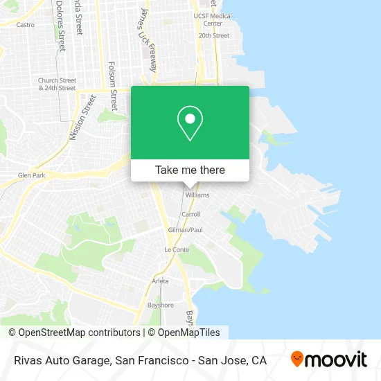 Rivas Auto Garage map