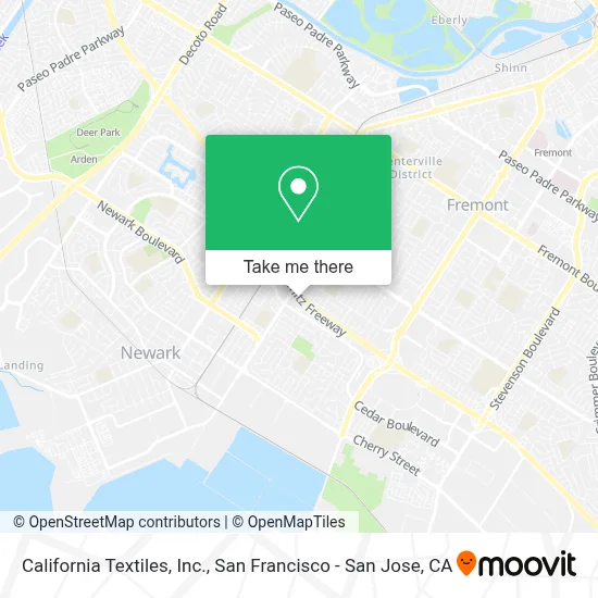 California Textiles, Inc. map