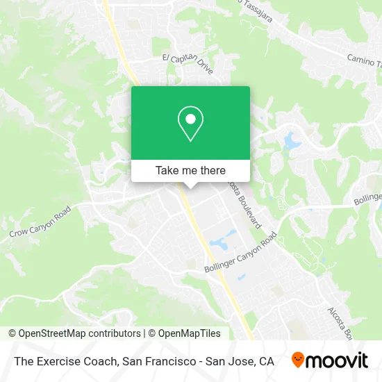 The Exercise Coach map