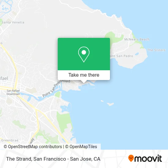 The Strand map