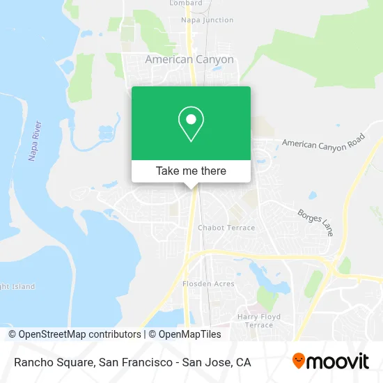 Rancho Square map