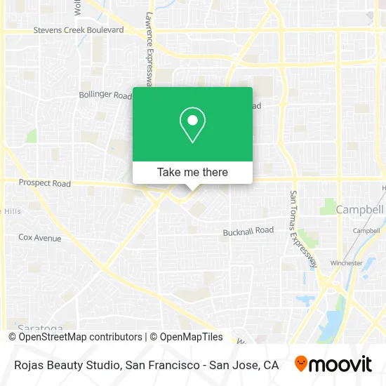 Rojas Beauty Studio map