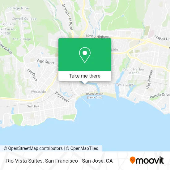 Rio Vista Suites map