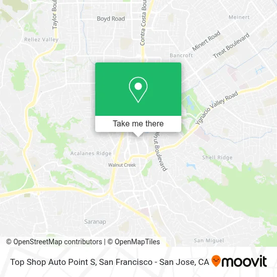 Top Shop Auto Point S map