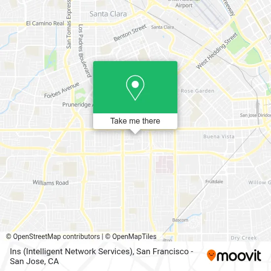 Ins (Intelligent Network Services) map